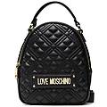 - borsa donna love a mano / tracolla ecopelle trapuntato nero b23mo129 jc4021 media