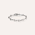 bracciale silver elegance argento rodiato cubic zirconia collezione silver elegance bianco