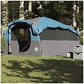 - tenda familiare a tunnel per 6 persone blu impermeabile
