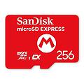 - microsd express 256gb sandisk per switch2-rosso
