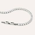 bracciale man code acciaio cristallo collezione man code bianco