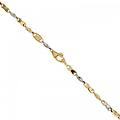 bracciale uomo in oro giallo e bianco 803321713181