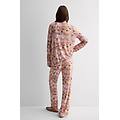 pigiama lungo in fresh bamboo stampa i bloom donna floreale taglia s