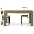- elvis tavolo da pranzo moderno allungabile in rovere spazzolato 90 x 160/210/260