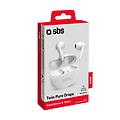 auricolare bluetooth teearpurdtwsbtw-bianco