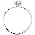 anello solitario valentino diamazing oro bianco diamante collezione diamazing misura 55 oro bianco