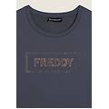 felpa sportiva da donna con grafica frontale in strass turbulence donna extra large