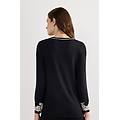 maglia in modal pretty flowers donna multicolore taglia m