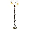 leroy merlin lampada da terra alga bronzo h 145 cm e14 3xmax18w