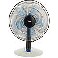 ventilatore da tavolo 5 pale ø 40 cm nero/blu