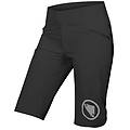 pantaloncini skinless da donna singletrack neri