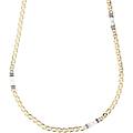 collana uomo oro giallo bianco gl101345