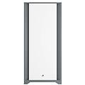 5000d tempered glass midi tower bianco (cc-9011209-ww)