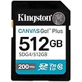 canvas go plus sdxc scheda di memoria gen4 200mb/s c10 uhs-i u3 v30 512gb-sdg4/512gb
