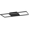plafoniera led calagrano-z nero64 cm luce naturale