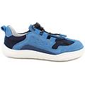 sneakers da bambino celeste e blu con lacci taglia 24