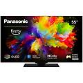 55z80aez smart tv 55 pollici 4k ultra hd display oled sistema fire tv hdr10 classe f colore nero