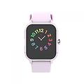 smartwatch bluetooth 36 9mm tft viola ip68 bambini contapassi cardiofrequenzimetro
