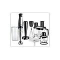 frullatore ad immersione multiquick 7x mq7087x con tritatutto 1000w bianco