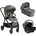 trio passeggino valora navicella ramble xl e i-snug 2 evergreen evergreen