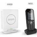 m430 telefono dect identificatore di chiamata nero bianco (00004589)