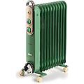 8252 radiatore a olio vintage 11 elementi riscaldanti 2500w verde