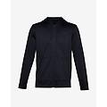 felpa con cappuccio full zip nero m