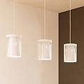 lampada led a sospensione smart chiusello-z bianco metallo