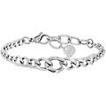 bracciale catena moonlight acciaio collezione moonlight bianco