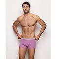 boxer in cotone elasticizzato new fashion color / malva / 4 malva