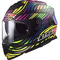 casco ff800 storm ii power matt nero rainbow nero multicolore xxl