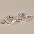 bracciale golden dream placcato oro giallo cubic zirconia collezione golden dream giallo