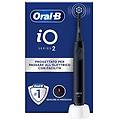 oral-b io 2 spazzolino elettrico nero 1 testina di ricambio 1 spazzolino