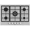 gm773xf piano cottura acciaio inossidabile da incasso gas 5 fornello(i) (gm773xf)