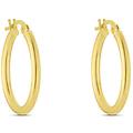 orecchini a cerchio gold essence oro giallo collezione gold essence oro giallo