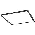 plafoniera led moradillo-z nero 39 cm