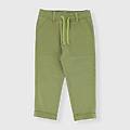 pantalone in felpa da bambino verde taglia 12m