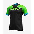 maglia ride full zip manica corta verde s