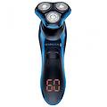 rasoio elettrico viso hyperflex aqua pro xr1470 senza filo 90min impermeabile 3 testine ricarica