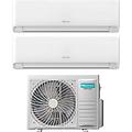 kf50/kf50bs01g+3amw72u4rjc climatizzatore dual split inverter 18000+18000 btu condizionatore con