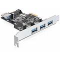 scheda interfaccia 89301 pcie 4 porte usb 3. 0 vli sata interno