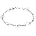 bracciale silver collection argento rodiato collezione silver collection bianco