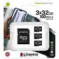 - scheda di memoria sdhc canvas select plus 3 x 32 gb classe 10 velocità 100 mb / s con