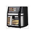 melchioni family gaia plus friggitrice ad aria capacit&agrave; 8 l max potenza 2200 w nero /
