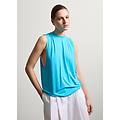 - tank top boxy fit donna azzurro turchese taglia xs