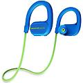 bt running 2 cuffie bluetooth verde/blu neon