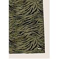 blusa animalier in viscosa con scollo a v green zebra animalier donna medium