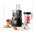 viva collection hr7510/10 robot da cucina 800 w capacità ciotola 2 1 l nero