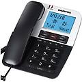- dtc 410 analogico nero argento telefono