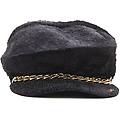 cappello con visiera nero